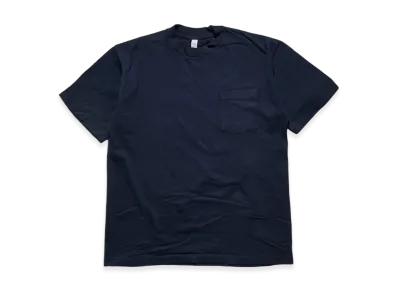 Los Angeles Apparel 6.5OZ Short Sleeve Garment Dyed Pocket T-Shirt "Navy"