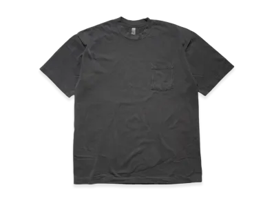 Los Angeles Apparel 6.5OZ Short Sleeve Garment Dyed Pocket T-Shirt "Vintage Black"