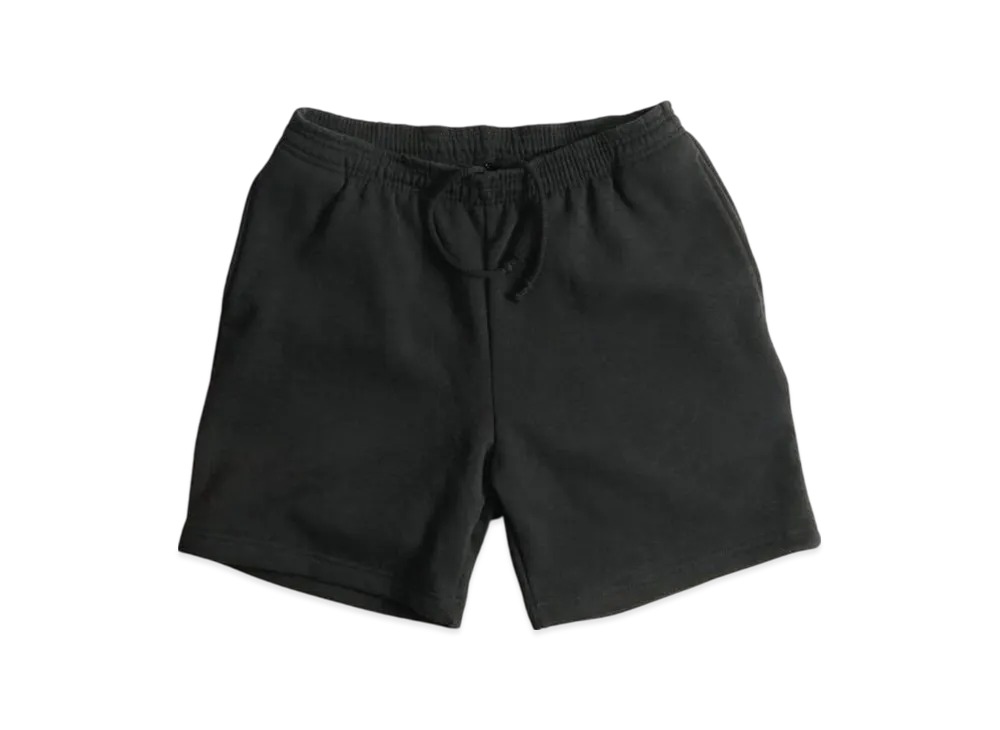 Los Angeles Apparel 14OZ Heavy Fleece Sweat Shorts Piece Dye "Black"