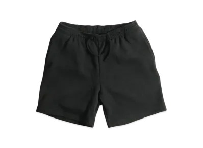 Los Angeles Apparel 14OZ Heavy Fleece Sweat Shorts Piece Dye "Black"