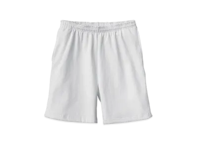 Los Angeles Apparel 14OZ Heavy Fleece Sweat Shorts Piece Dye "White"