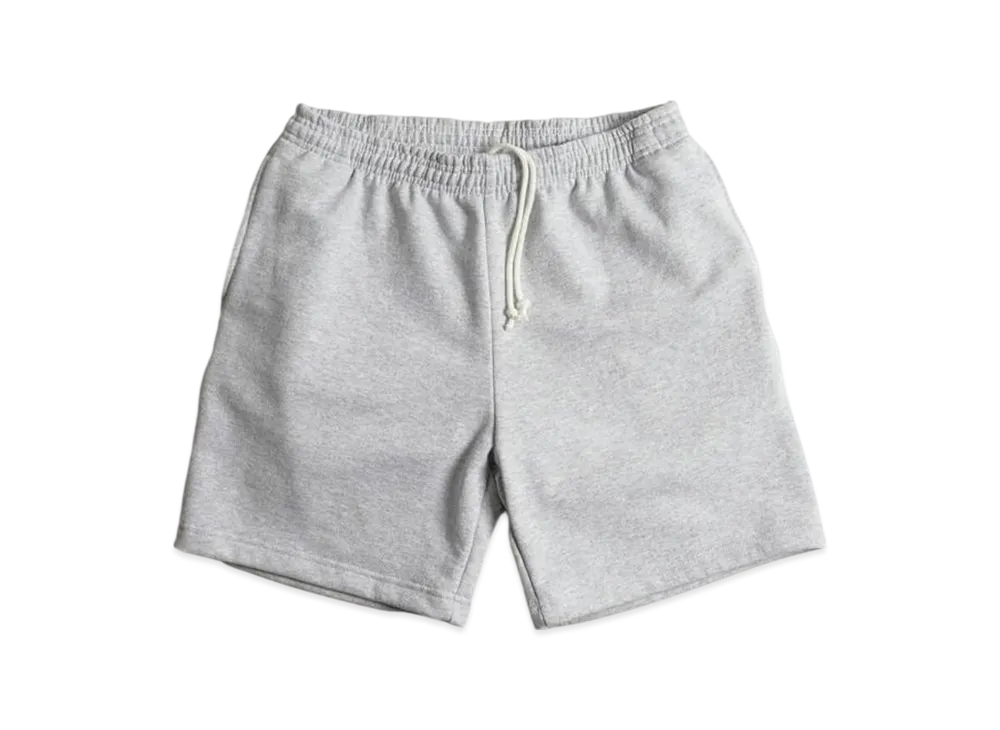 Los Angeles Apparel 14OZ Heavy Fleece Sweat Shorts Piece Dye "Ash Grey"