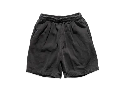 Los Angeles Apparel 14OZ Heavy Fleece Sweat Shorts Garment Dyed "Vintage Black"