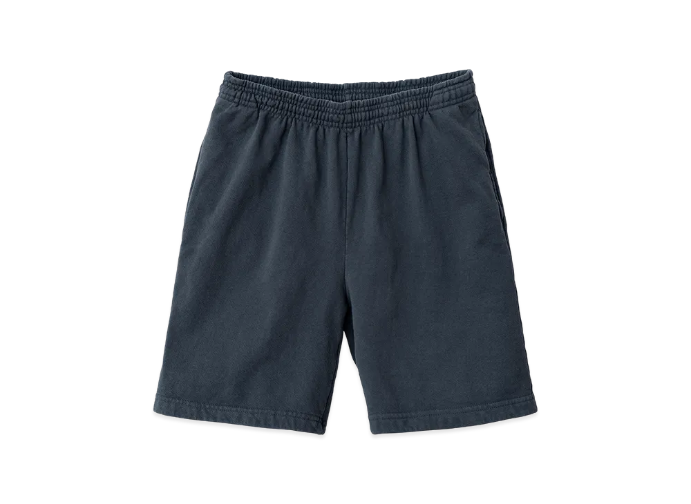 Los Angeles Apparel 14OZ Heavy Fleece Sweat Shorts Garment Dye "Dolphin Blue"