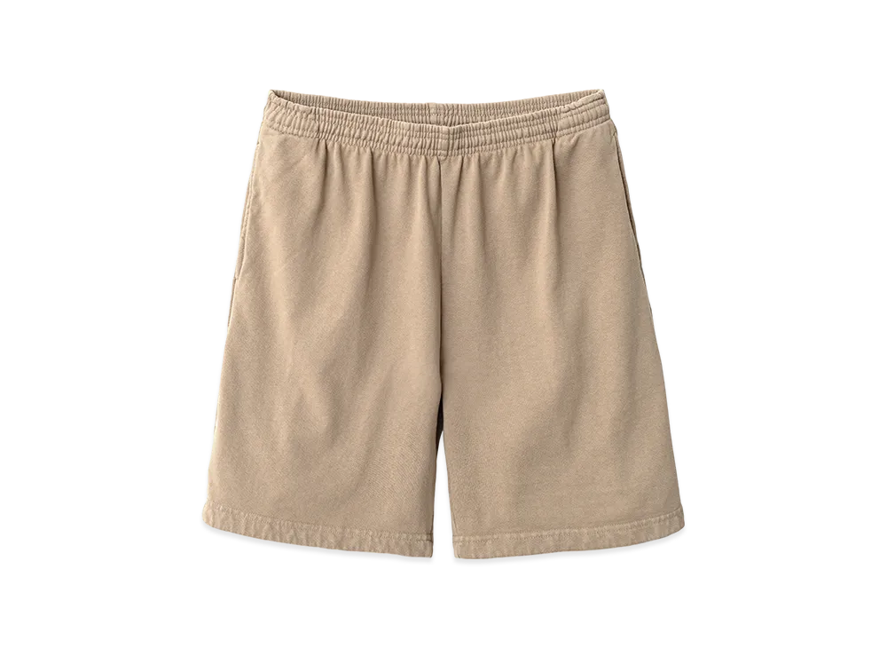 Los Angeles Apparel 14OZ Heavy Fleece Sweat Shorts Garment Dye "Khaki"