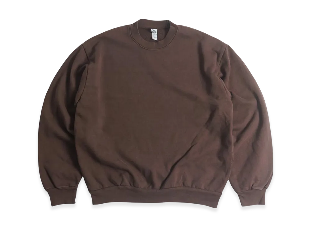 Los Angeles Apparel 14OZ Heavy Fleece Crew Neck Sweatshirt Special Order Overdyed "Sage"