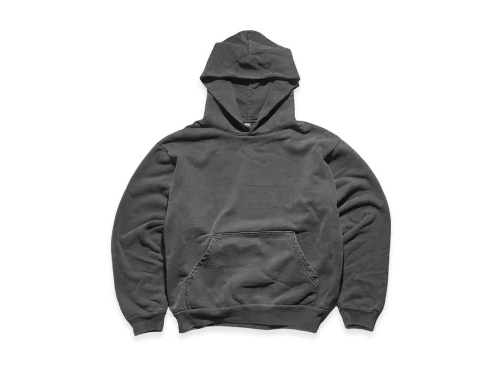 Los Angeles Apparel 14OZ Heavy Fleece Pullover Hooded Sweatshirt Special Order Overdyed "Vintage Black"