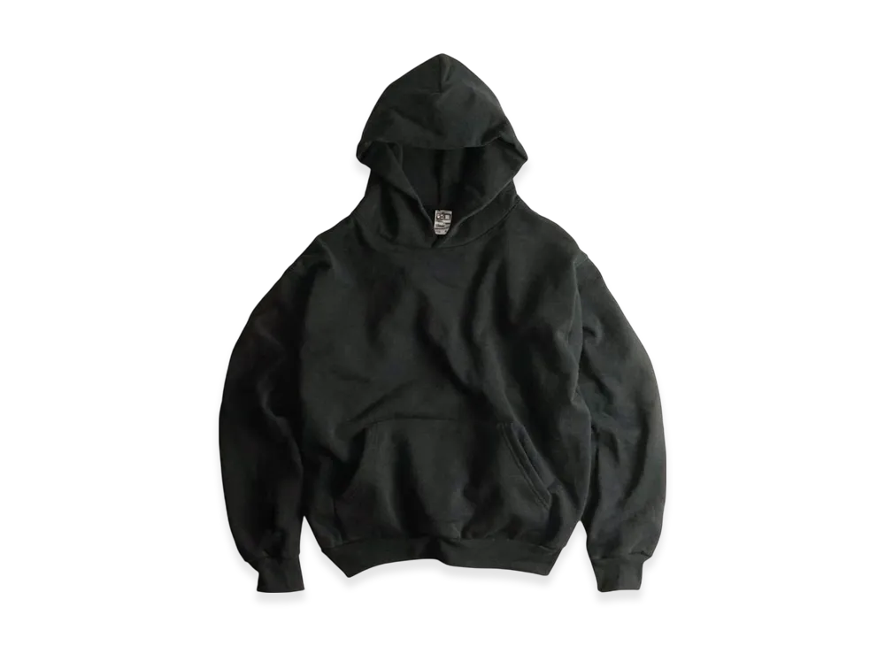 Los Angeles Apparel 14OZ Heavy Fleece Pullover Hooded Sweatshirt "Black"