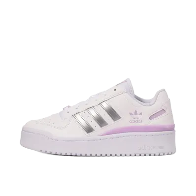 adidas Women's Forum Bold J "Footwear White/Silver"