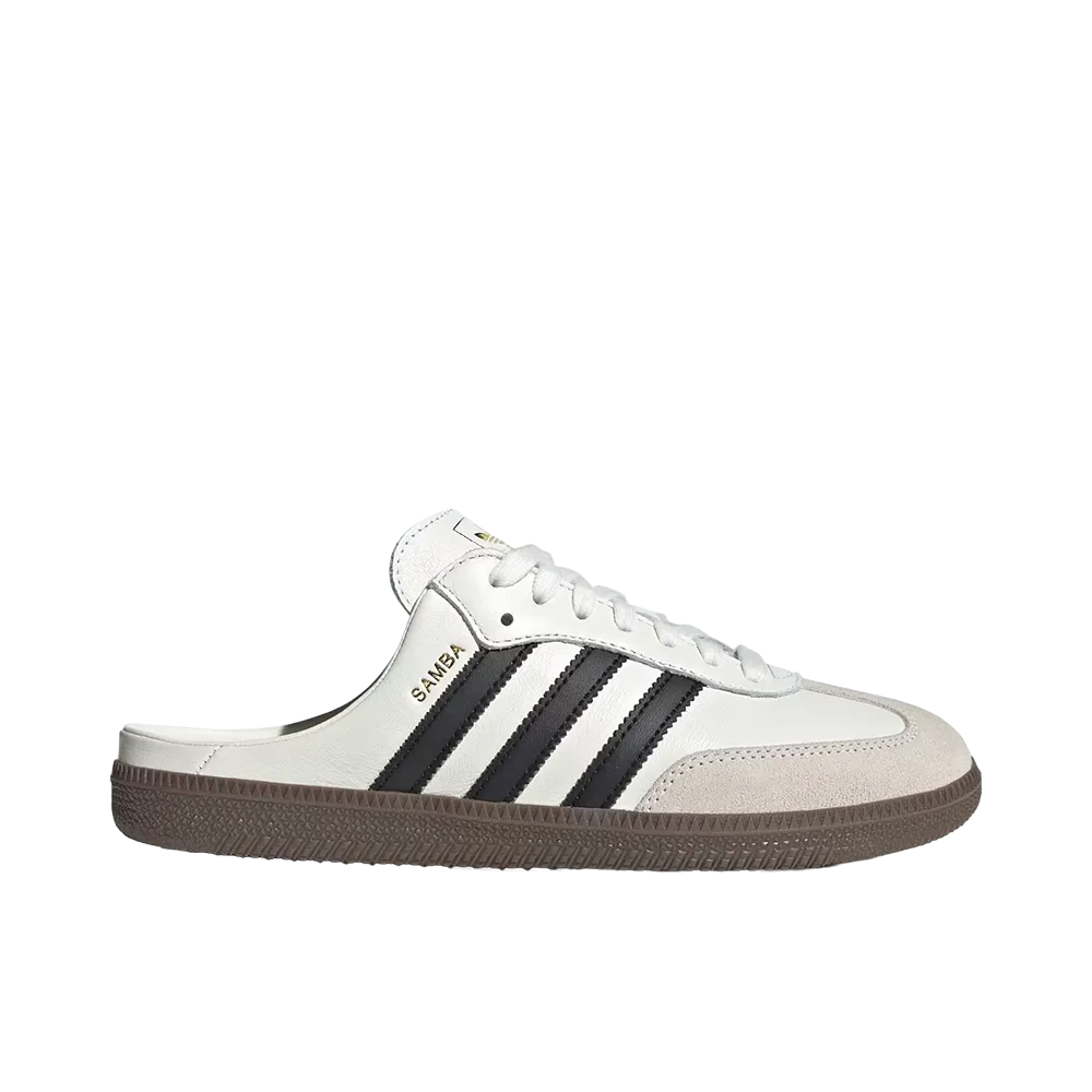 adidas Women's Samba OG Mule "Cloud White/Core Black"