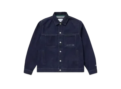 LACOSTE Box Denim Jacket "Dark Blue"