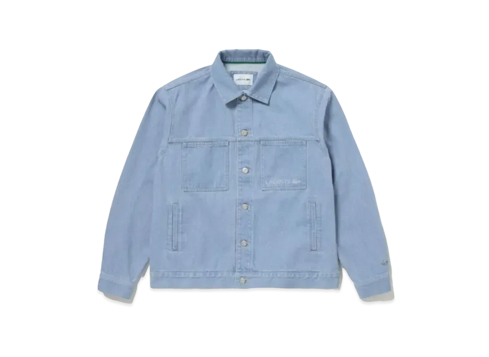 LACOSTE Box Denim Jacket "Light Blue"