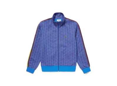 LACOSTE Monogram Jacquard Truck Jacket "Navy"