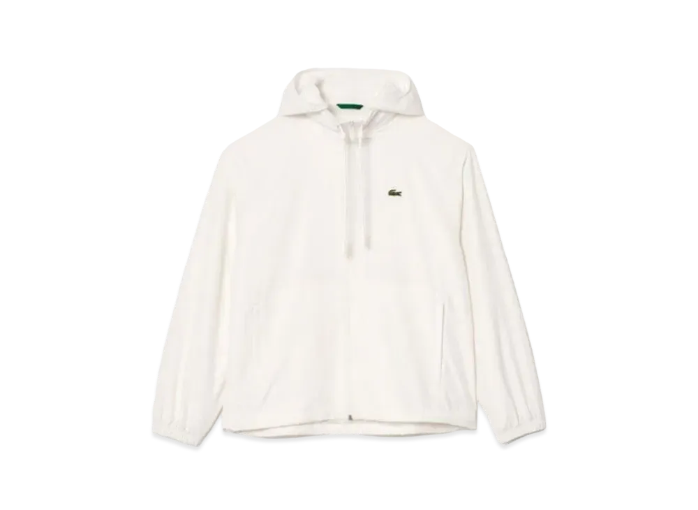 LACOSTE Basic Zip Jacket "White"