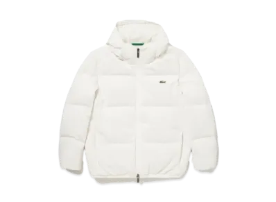 LACOSTE Picket Down Jacket "White"