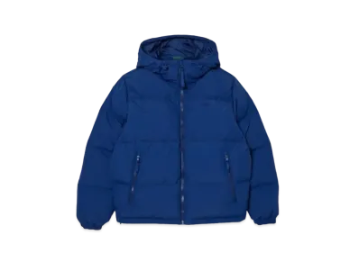 LACOSTE Croco Back Stitch Down Jacket "Navy"