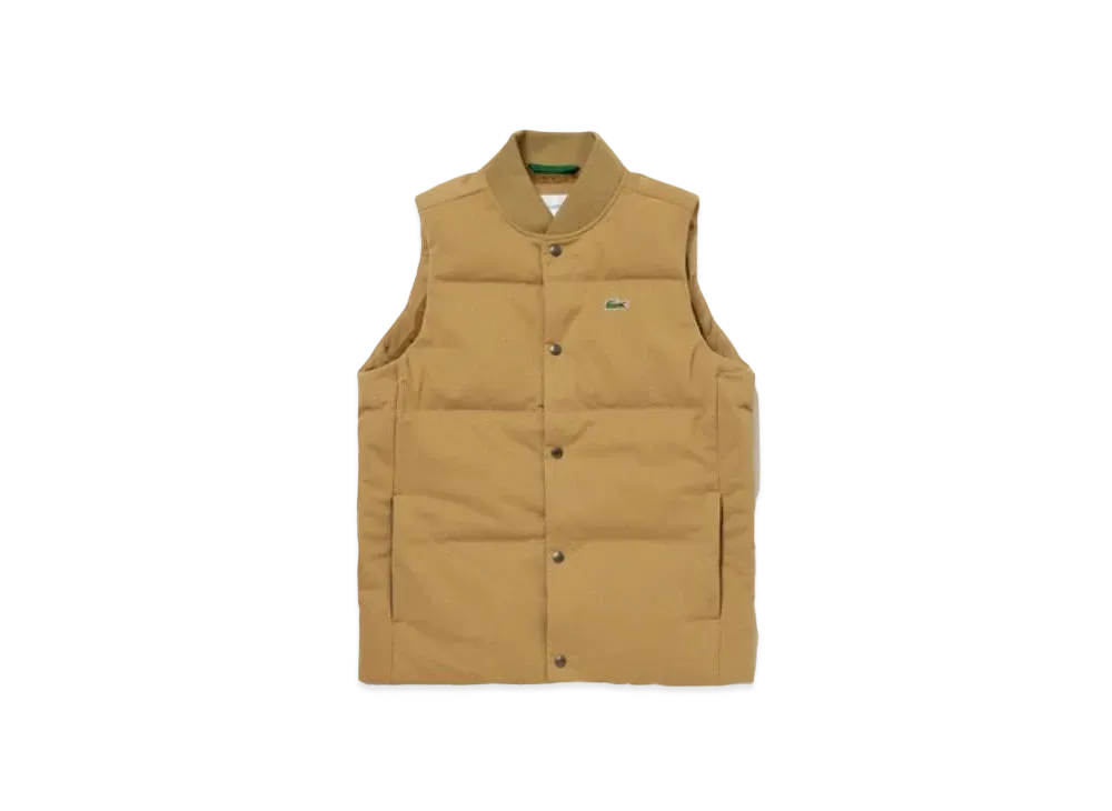LACOSTE Picket Down Vest "Brown"