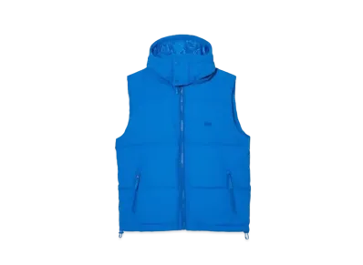 LACOSTE Croco Back Stitch Down Vest "Blue"