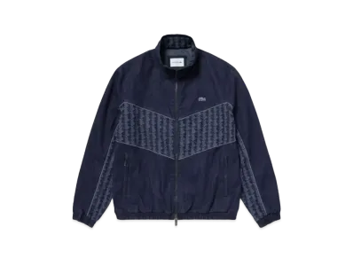 LACOSTE Stretch Denim Track Jacket "Indigo Blue"