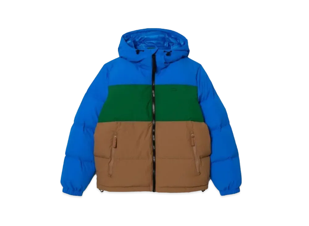 LACOSTE Panel Color Scheme Down Jacket "Multi"