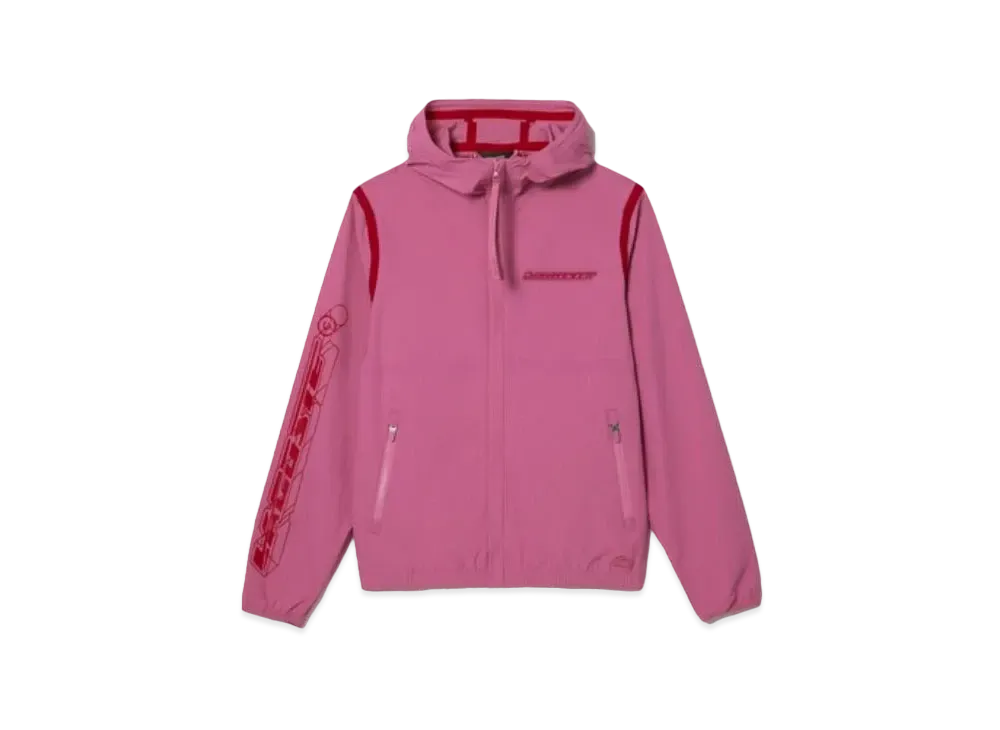 LACOSTE Recycling Nylon Wind Breaker "Pink"