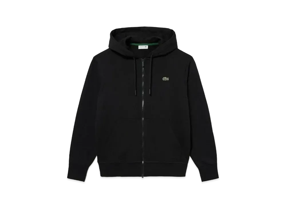 LACOSTE Premium Sweat Zip Hoodie "Black"