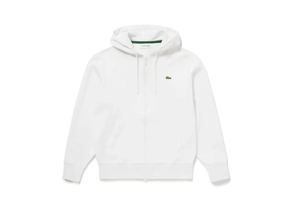 LACOSTE Premium Sweat Zip Hoodie "White"