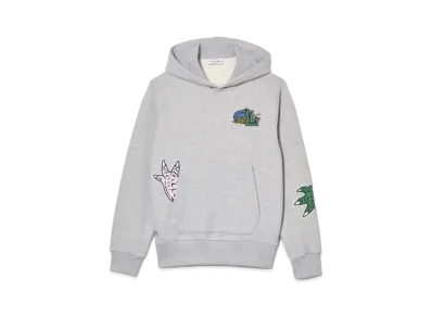 LACOSTE Comics Graphic Sweat Parka "Grey"