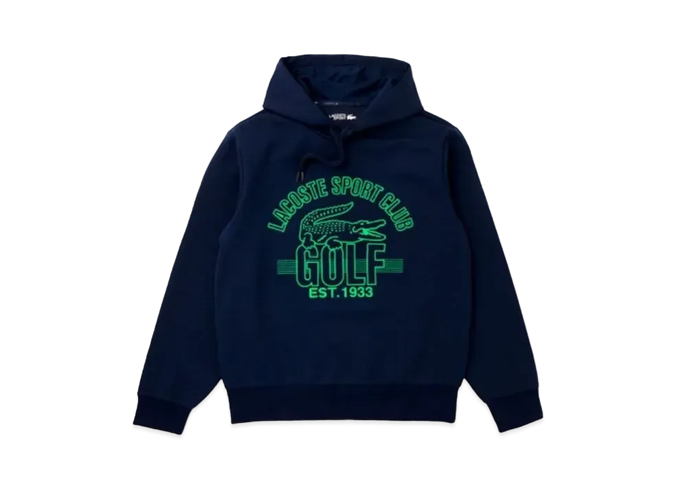 LACOSTE Golf Stitch Hoodie "Navy"
