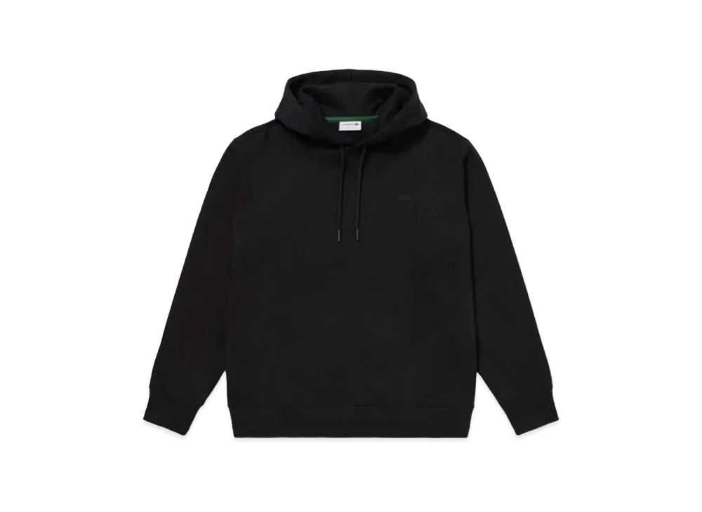 LACOSTE Color Scheme Hood Court Sweat Hoodie "Black"