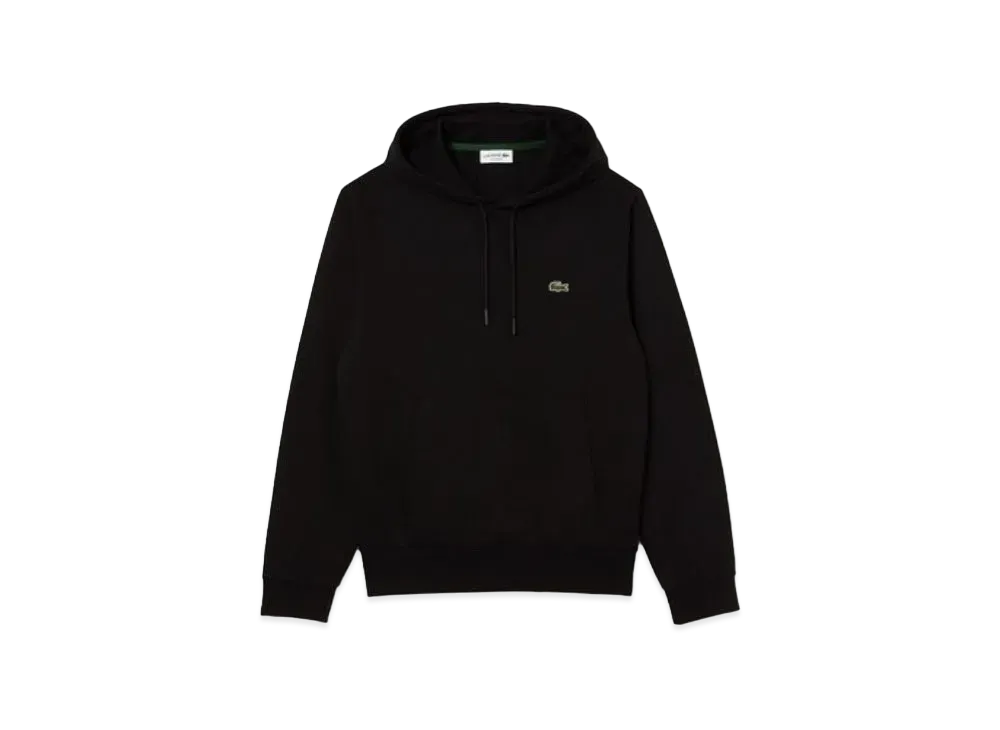 LACOSTE Essential Hood Sweat "Black"