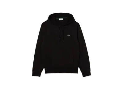 LACOSTE Essential Hood Sweat "Black"