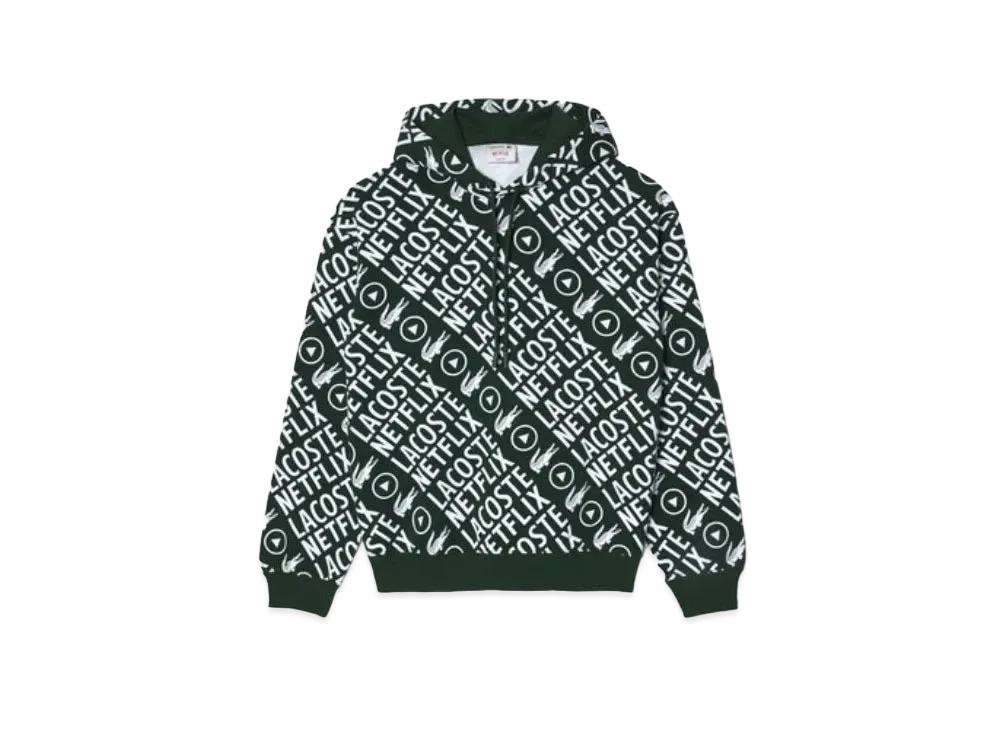LACOSTE x Netflix Sweat Hoodie "Green"