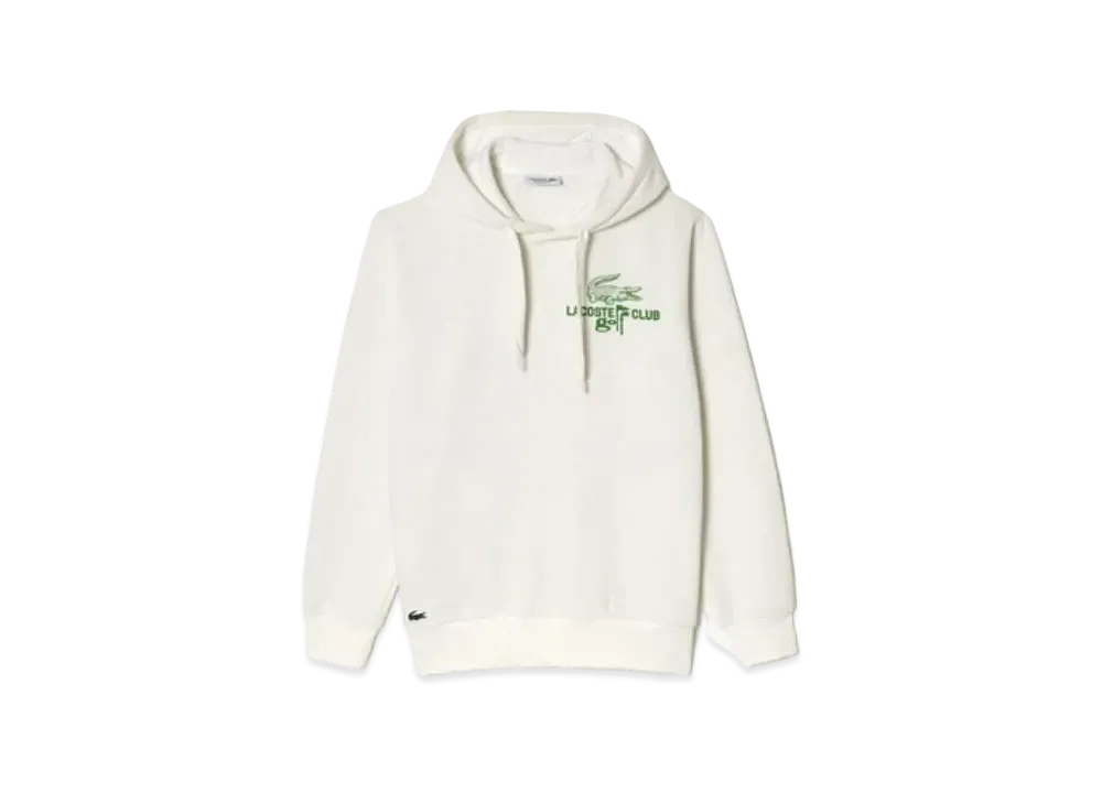 LACOSTE Golf Club Sweat Hoodie "White"