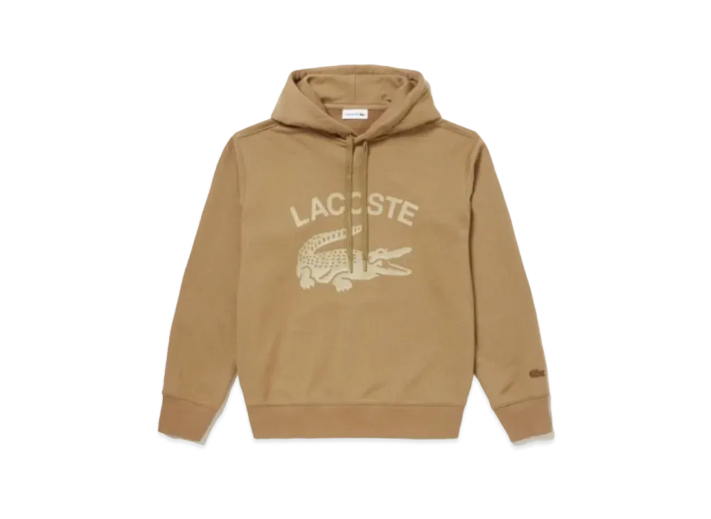 LACOSTE Vintage Logo Parka "Brown"