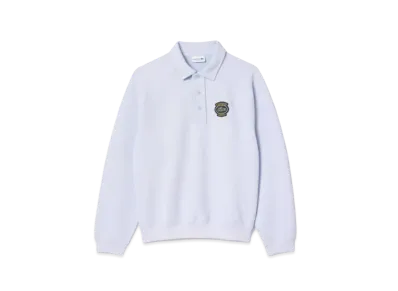 LACOSTE Double Face Pique Ground Polo Sweat "Light Purple"