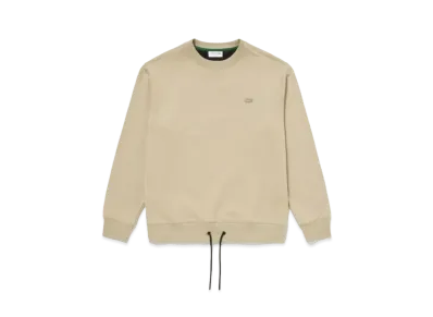 LACOSTE Hem Dross Tring Crew Neck Sweat "Beige"