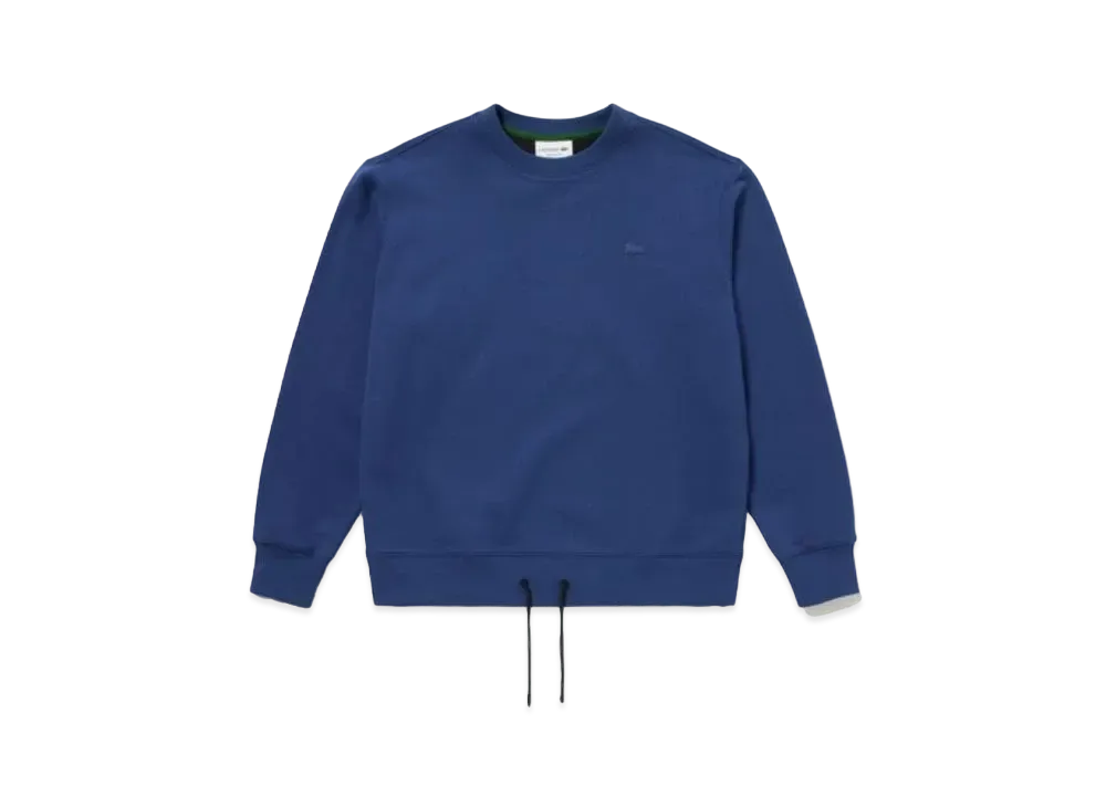 LACOSTE Hem Dross Tring Crew Neck Sweat "Royal"