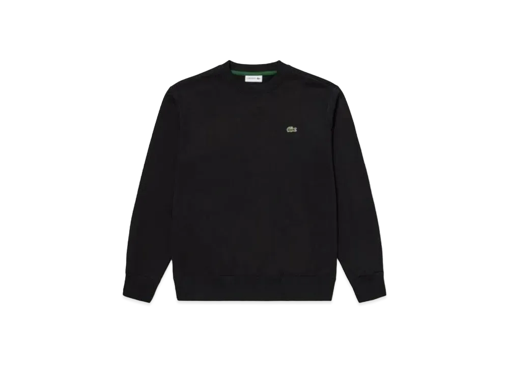 LACOSTE Premium Sweat Crew Neck "Black"