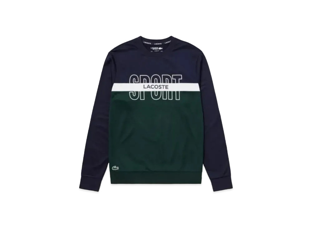 LACOSTE Sports Crew Neck Sweat "Navy"