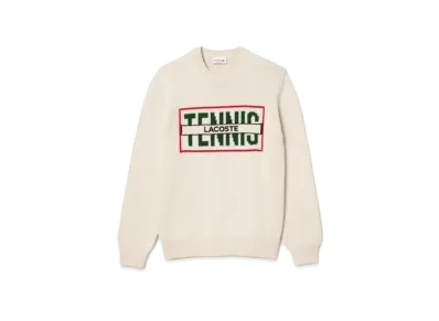 LACOSTE Denis Knit Sweater "White"