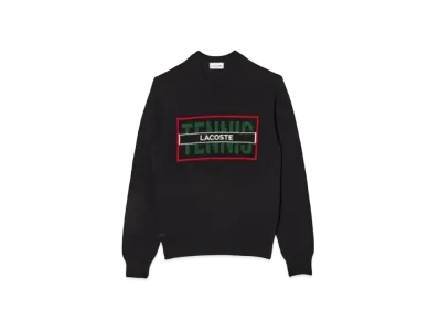 LACOSTE Denis Knit Sweater "Black"