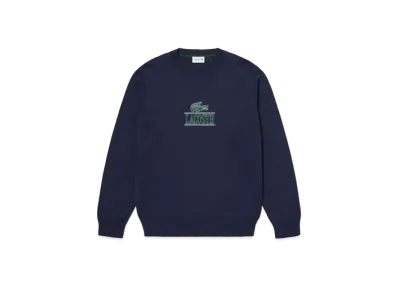 LACOSTE Classic Knit Sweater "Navy"