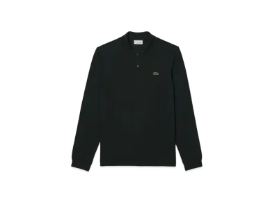 LACOSTE Original Fit Long Sleep Polo Shirt "Dark Green"
