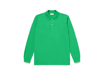 LACOSTE Original Fit Long Sleep Polo Shirt "Green"