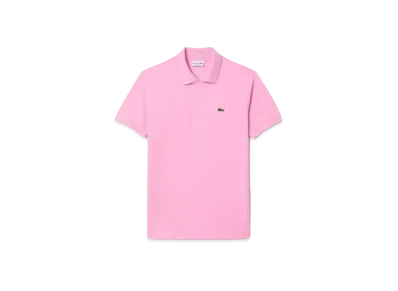 LACOSTE L.12.12 Short Sleep Polo Shirt "Pink"