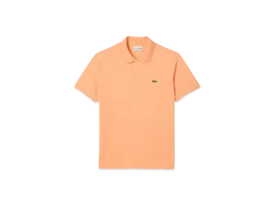 LACOSTE L.12.12 Short Sleep Polo Shirt "Orange"