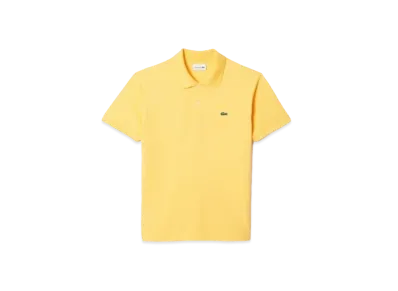 LACOSTE L.12.12 Short Sleep Polo Shirt "Yellow"