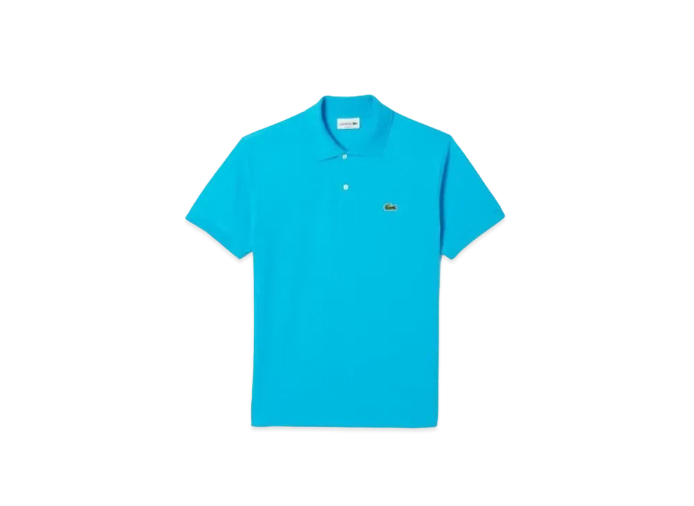 LACOSTE L.12.12 Short Sleep Polo Shirt "Caribbean Blue"