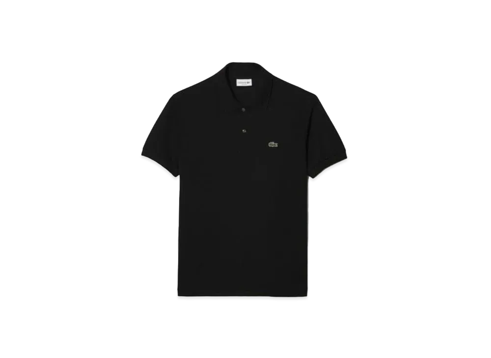 LACOSTE L.12.12 Short Sleep Polo Shirt "Black"